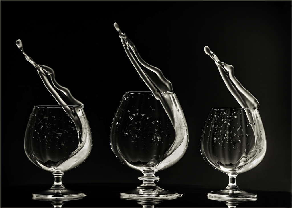Water Glasses, Frank Zaremba, Open, Jan 2016 – 27